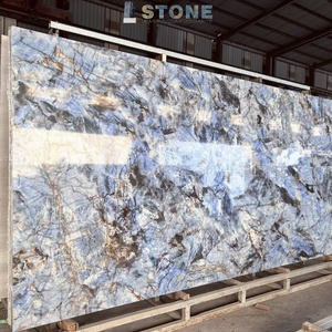 Siêu mỏng lớn định dạng tấm sứ thiêu kết đá giả đá cẩm thạch patagonia Pandora kết cấu cho ứng dụng cầu thang - Product Image 3