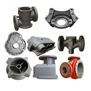 Sand Casting Cover Part Ductile Iron Casting Shell Sand Housing Parts Gray Iron Case Cast Iron Casing