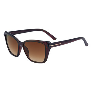 Gafas de sol Cat Eye Fy-99260 para mujer, montura negra de PC, protección UV400, estilo urbano para exteriores. - Product Image 5