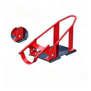 Cavalletto per Riparazione Moto Minimalista Rosso, Cavalletto Moto Personalizzabile, Vendita all'Ingrosso di Fabbrica - Product Image 3