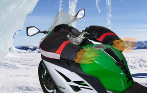 Guanti per Manubrio Moto, Antivento, Impermeabili, Scaldamani, Coprimanubrio Caldi per Motocicletta - Product Image 6