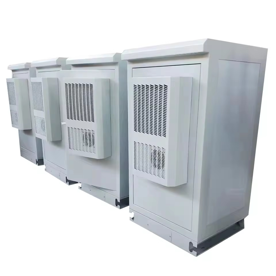 2024 New Arrival 6U 9U 12U 15U 18u 22u treo tường Tủ mạng ngoài trời tầng thường vụ máy chủ Rack với điều kiện không khí