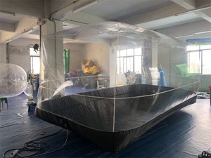 Tente gonflable de stationnement pour voitures, taille personnalisée, vente en gros, housse de voiture pliable, tentes à bulles - Product Image 4