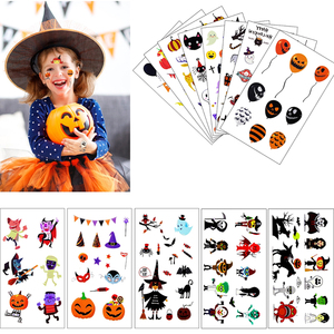 Tatuaje <span class=keywords><strong>de</strong></span> Maquillaje <span class=keywords><strong>de</strong></span> Halloween <span class=keywords><strong>de</strong></span> Alta Calidad, No Tóxico, Adhesivo Decorativo para Niños, <span class=keywords><strong>Precio</strong></span> <span class=keywords><strong>de</strong></span> Fábrica, Aplicación Temporal <span class=keywords><strong>en</strong></span> <span class=keywords><strong>el</strong></span> Rostro, Papel Seguro - Product Image 3