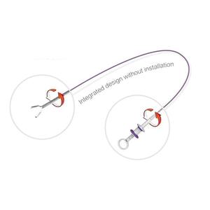 Hemoclips Endoscopy <span class=keywords><strong>Hemoclip</strong></span> endoscopique jetable <span class=keywords><strong>flexible</strong></span> du tissu mou dans le tractus gastro-intestinal - Product Image 4