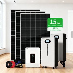 ชุดระบบโซลาร์ไฮบริดครบชุด 10KW 20KW ระบบโซลาร์ไฮบริดแบบออฟกริด - Product Image 1
