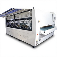 Ponceuse à profil Belino, machine à poncer le bois, WPC, MDF, meubles en bois massif, porte, cadre en bois, moteur 15KW, haute productivité