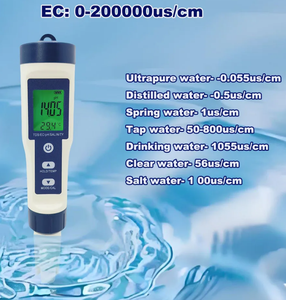 5 trong 1 giá tốt nhất chất lượng nước cho kiểm tra Meter Temp/muối/Ph/Ec/Tds tùy chỉnh OEM nhựa hồ bơi pH cho <span class=keywords><strong>Kit</strong></span> kiểm tra - Product Image 2