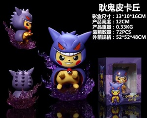 ฟิกเกอร์อนิเมะญี่ปุ่นสไตล์ใหม่ โปเกมอน พิกะจู คอสเพลย์ มิว เกนการ์ ชาริซาร์ด บัลบาซอร์ บลาสทอยส์ ของเล่นแอคชั่นฟิกเกอร์สำหรับเด็ก - Product Image 6