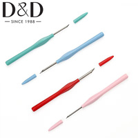 Großhandel Neues Punch-Needle-Werkzeug Tragbare Sticknadel für Applikationen und Verzierungen DIY-Stricken