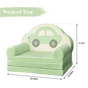 Съемный моющийся детский пенопластовый диван-кровать складной шезлонг для малышей татами ленивый пол кровать или для мальчиков и девочек - Product Image 4