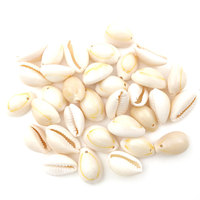 100 pièces perles de coquille de mer blanche pour la fabrication de bijoux cauri cauri breloque perles collier à faire soi-même Bracelet accessoires résultats de bijoux