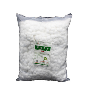 Bolas de Algodón Huashikang, Paquete de 500g, Esterilizadas y Desechables para Belleza y Maquillaje Permanente - Product Image 2
