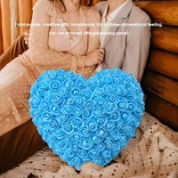 Rose en forme de cœur pour la Saint-Valentin, je t'aime, roses pour la Saint-Valentin, rose en forme de cœur pour la Saint-Valentin