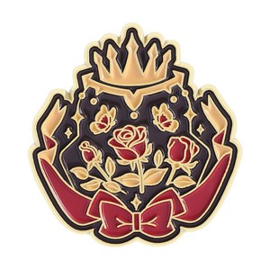 Spilla Decorativa in Metallo con Motivo Fiabesco: <span class=keywords><strong>Principe</strong></span> Rosa, Cartone Animato, Borsa, Cigno, Volpe, Pianeta, Stile Carino - Product Image 4