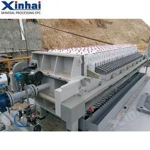 Automatic Mining Ore Vertical Press Filter Machine Mining Companies