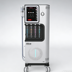 Máquina Facial 8 en 1 de Hidro-Oxígeno 2026 - Herramienta de Spa Alice para Limpieza con Burbujas de CO2, Dermoabrasión con Diamante y Rejuvenecimiento de la Piel - Product Image 1