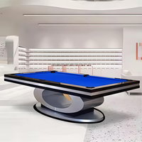 Vente directe pas cher luxe moderne Style américain 9 boules tables de billard 8ft 9ft intérieur extérieur famille ardoise billard table de billard