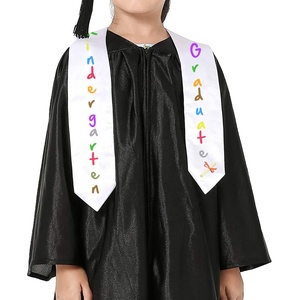 Decoraciones para fiestas de graduación Favor 2022 Gorro de graduación para jardín de infantes Faja de estola de Graduación - Product Image 2