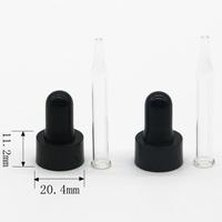 Bouchon compte-gouttes en plastique de 18 mm 18/400 avec joints en plastique, bouchon à vis, couleur personnalisée