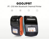 GOOJPRT PT210 58mm Mini imprimante à jet d'encre thermique portable sans fil Android BT bon marché