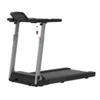 Haute qualité Smart Portable LED Display Tapis roulant électrique Fitness Running Machine Design pliable pour un usage domestique