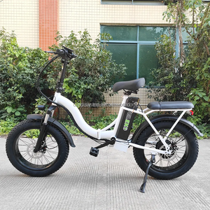 Bicicleta eléctrica plegable DISIYUAN Factory Stock <span class=keywords><strong>Samebike</strong></span> con llantas gruesas de 20 pulgadas. - Product Image 4