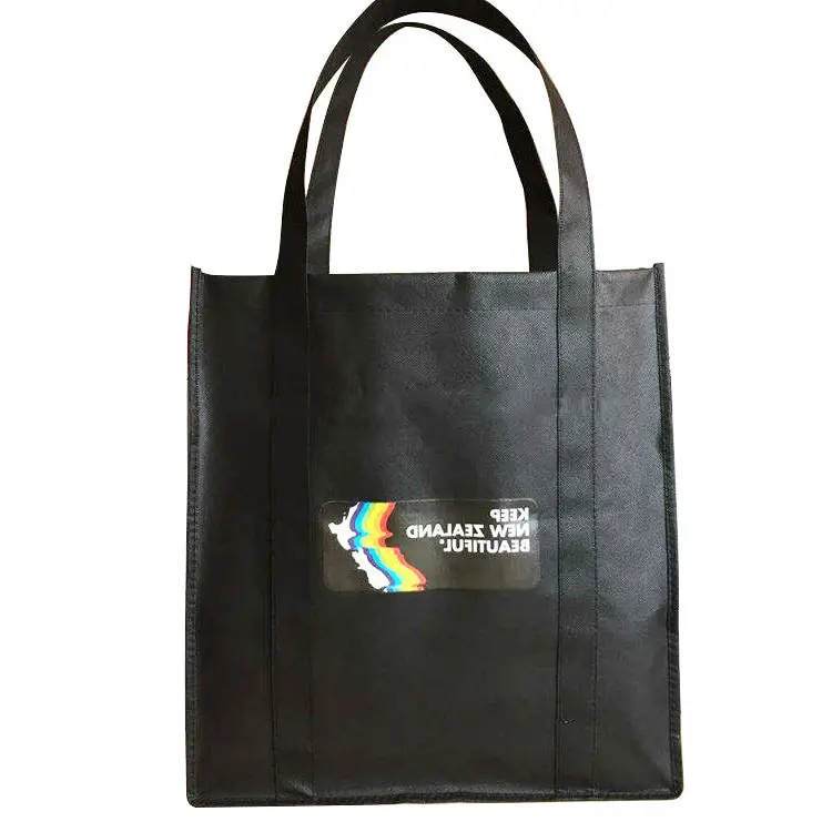New Product Unique Design Silk Screen Non Woven Tote Bag reusable shopping bags