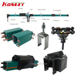 Rail multi-conducteurs sécurisé KOMAY 4 phases HFP56 35A-240A pour grue et barre omnibus - Product Image 3