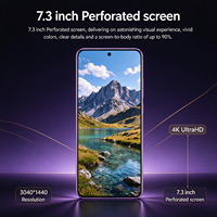 Ponsel M17 Pro Max 2026 5G Sistem Android Memori 16GB+1TB Layar HD 6.9 Inci 144Hz Kamera 108MP Baterai 7500mAh