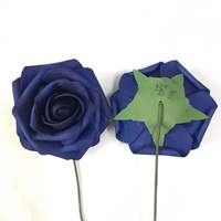 Rose en mousse PE teinte multiplateforme, très vendue, pour la Saint-Valentin, arche, bouquet de mariée, décoration florale pour la maison, utilisation en gros