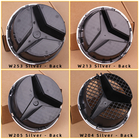 Logo creux pour modification de calandre, compatible avec Mercedes Benz Classe C, Classe E, Classe A, Classe B, CLA, GLA, GL, GLK, ML, W204, W205, W213, W253