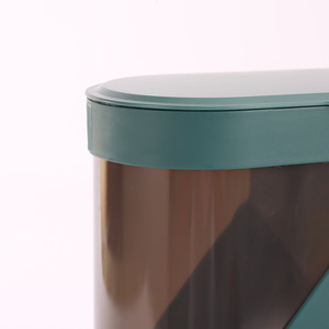 Portavasos desechable de pared con tapa abatible cilíndrica para uso doméstico - Product Image 3