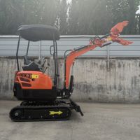 Mini-excavatrice personnalisée de 1 tonne, 2 tonnes, Euro5, mini-pelle, livraison gratuite, micro-excavatrice, moteur Kubota, mini-excavatrices de jardin à vendre