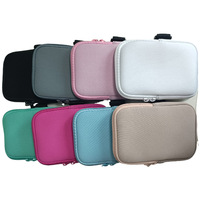 Étui de téléphone portable en néoprène avec logo personnalisé, double fermeture éclair, pour sport, avec porte-cartes, pochette pour écouteurs, étui pour smartphone, bandoulière, tour de cou