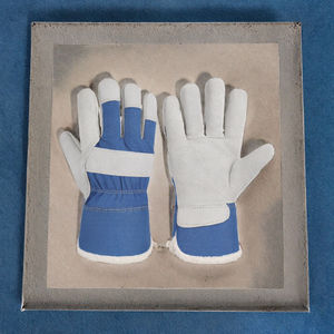 Guantes de Trabajo de Invierno de Cuero Vacuno de Primera Calidad con Logotipo Personalizado al por Mayor, 2 cm de Grosor, Resistentes a la Abrasión - Product Image 2