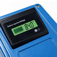Nouvelle Batterie Lithium LiFePO4 72V 30Ah avec Chargeur et Écran LCD Étanche pour Vélo Électrique, Trottinette, Chariot de Golf, Cycle Profond, 1500 Cycles