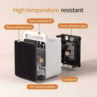 Nouveau modèle de générateur d'air chaud portable transfrontalier, mini-chauffage de bureau, petit radiateur électrique