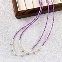 Collier pendentif en zircon plaqué or style coréen 2026, bijoux de mode pour femmes avec chaîne à maillons et perle d'imitation