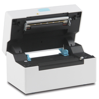 Impresora de Etiquetas de Envío Todo en Uno de 4 Pulgadas 4x6, Impresora de Etiquetas de Dirección, Impresora Térmica de Alta Velocidad sin Tinta, Impresora de Guías de Envío A6