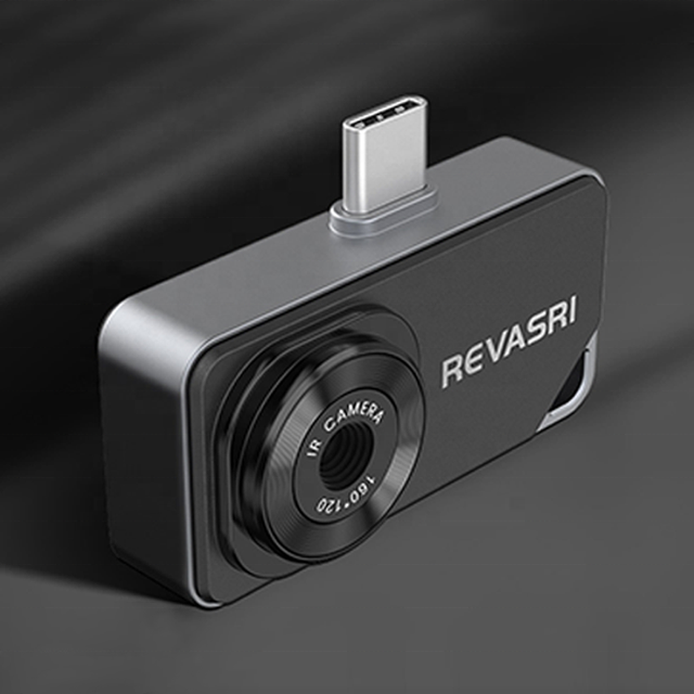 320x240 Super R+IR Temperature Points Mobile Phone Infrared Industrial Thermal Imaging Camera for Repair Inspection
