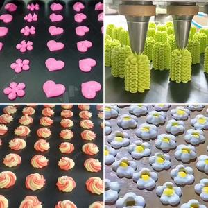 Machine à biscuits de petite taille, déposeur de fil, moule à biscuits au <span class=keywords><strong>beurre</strong></span>, machine de production, prix de la ligne de production - Product Image 3