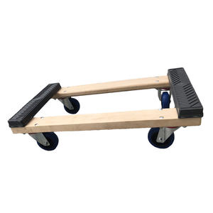 Tongshunfa Borde de goma Plataforma de madera maciza Muebles Mover Tarjeta <span class=keywords><strong>Dolly</strong></span> para la venta alfombra muebles <span class=keywords><strong>Dolly</strong></span> - Product Image 4