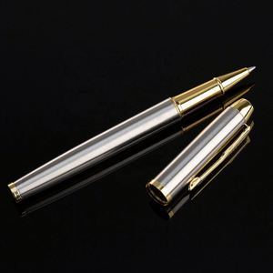 Custom Logo Premium Capped Metal Ballpoint <b>Pen</b> Slim Design Executive Style for Tradeshow Giveaways - Product Image 3