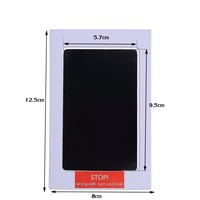 Cadre photo commémoratif pour empreintes de pattes d'animaux de compagnie, en plastique, avec tampon encreur sans lavage, pour affichage sur bureau, souvenir de l'empreinte de la main ou du pied de chien ou de chat