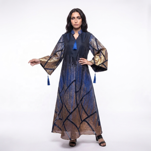 Abito Islamico <span class=keywords><strong>Alya</strong></span> per Donne Adulte, Traspirante, Nero, Stile Dubai e Golfo, in Poliestere, dalla Arabia Saudita - Product Image 6