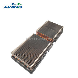 Disipador de Calor de Aluminio con Tubo de Calor Grueso de Cobre con Cremallera, Disipador de Calor <span class=keywords><strong>IGBT</strong></span>, Disipador de Calor de Aluminio Pesado, Refrigerador de CPU, Pasta Térmica para Radiador - Product Image 2