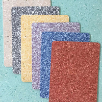 Rouleau de tapis en pvc de 3mm d'épaisseur revêtement de sol en plastique rouleaux de sol en vinyle homogène