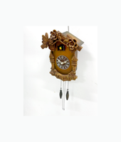 Reloj de Pared de Cuco Vintage Hecho a Mano de Resina, Personalizable, Popular en Alemania, con Sonido de Pájaros, en Oferta