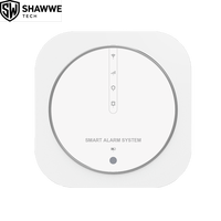 Kit d'alarme de sécurité domestique portable Tuya WiFi 4G double réseau avec clavier sans fil et contrôle à distance par application, système d'alarme anti-intrusion intelligent